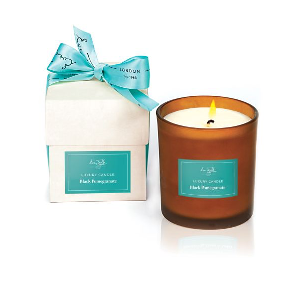 Eve Taylor Limited Edition Black Pomegrante Christmas Candle
