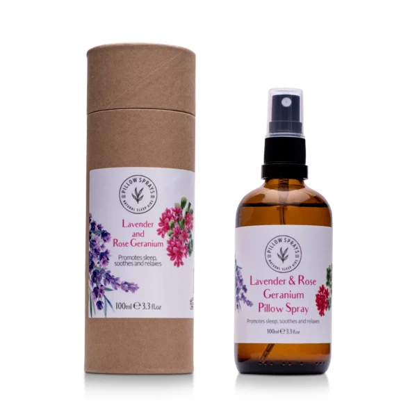 Lavender & Rose Geranium Pillow Spray