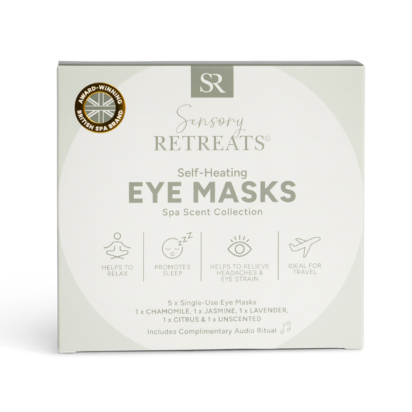 Sensory Retreats 'Spa Scent Collection' Self-Heating Sleep Mask Box of 5